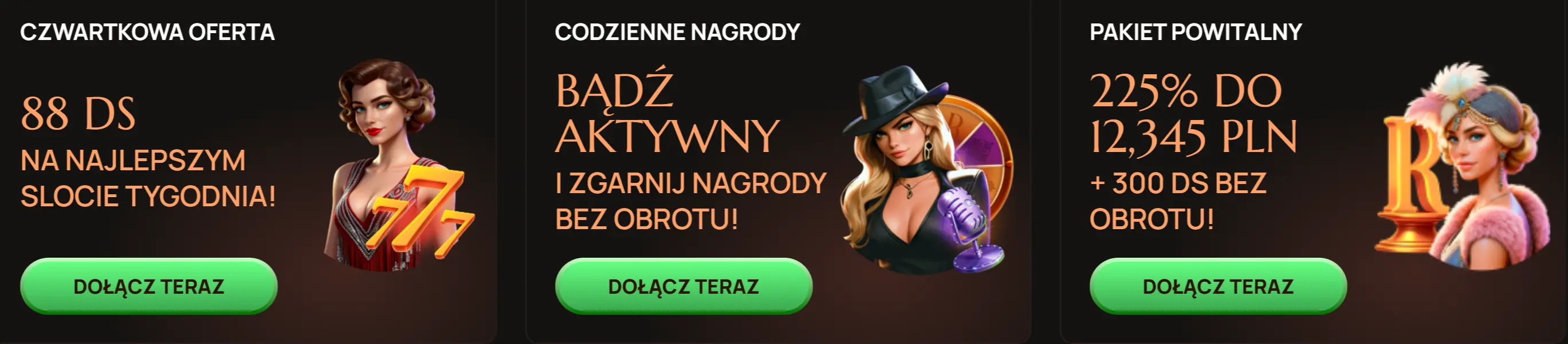 Dział promocji w Ritzo Kasyno